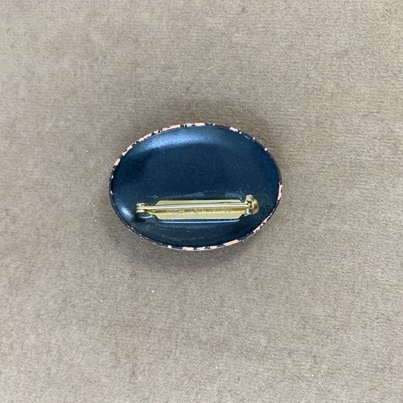 Vintage Michaela Frey Enamel Art Nouveau Broach - Picture 4 of 4